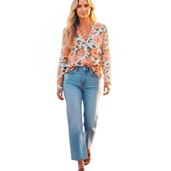 Reformation Tops - Reformation Womens Blouse XS Floral Cottagecore Cottage Bohemian Boho Romantic